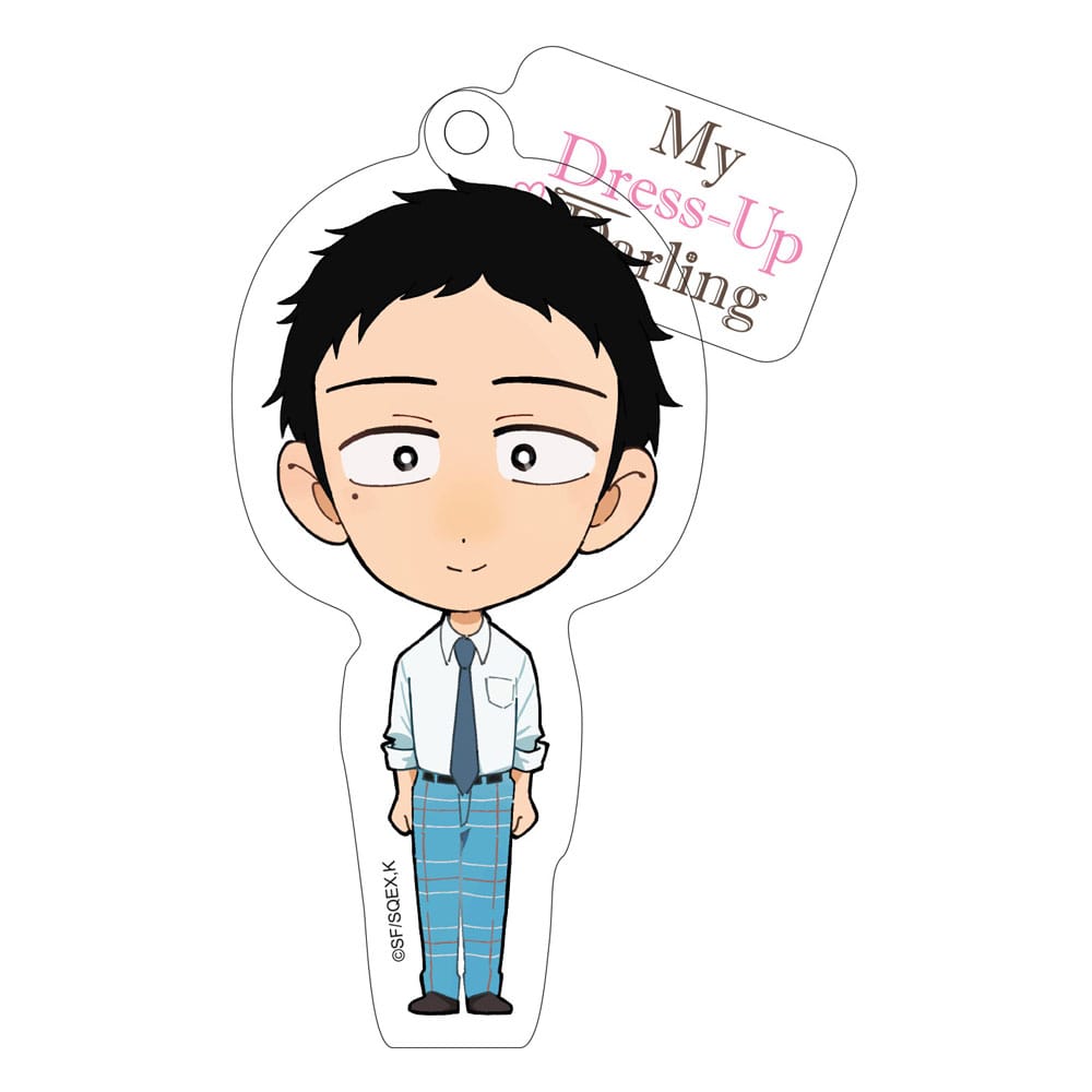 SU ORDINAZIONE My Dress-Up Darling Acrylic Keychain Wakana Chibi Style 8 cm