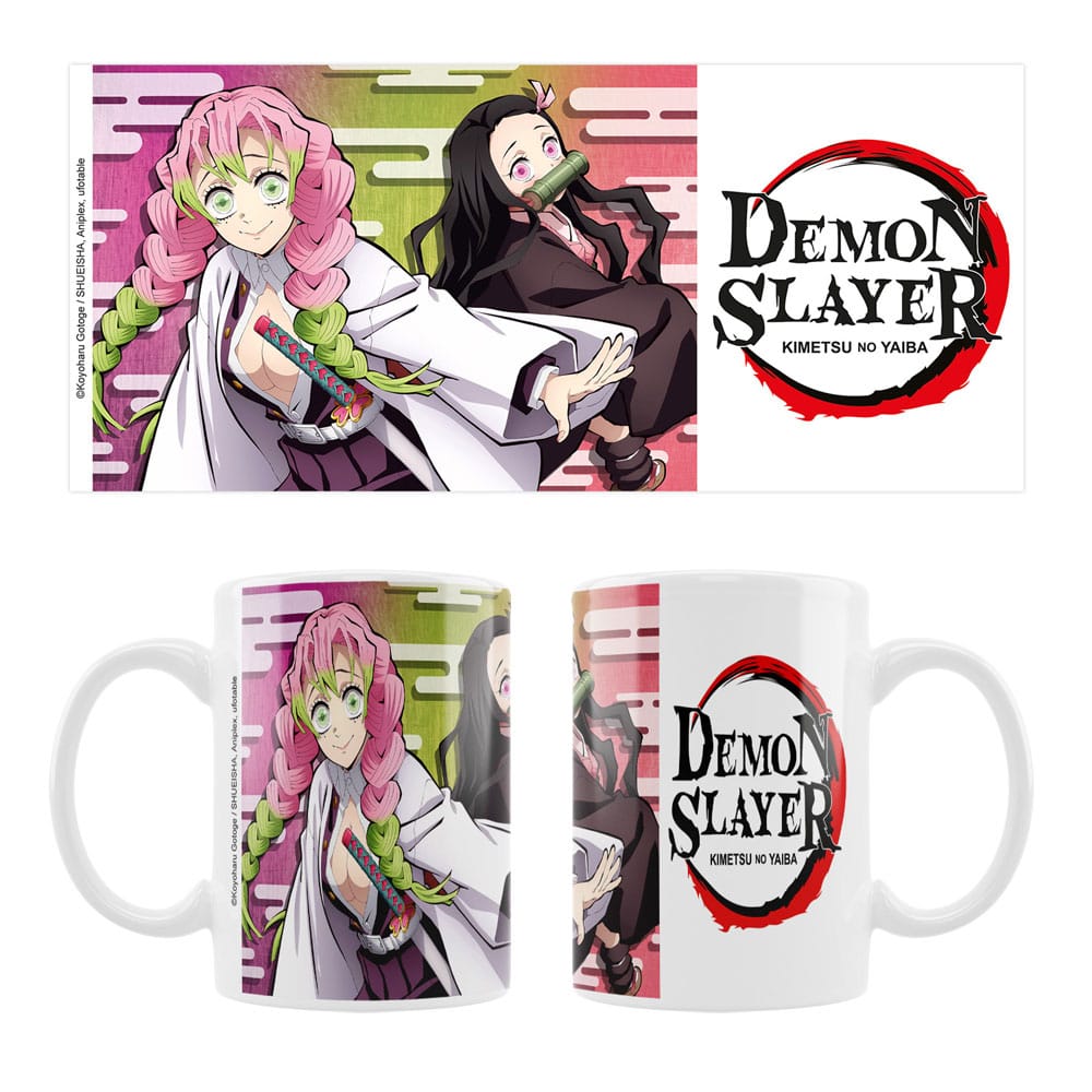 SU ORDINAZIONE Demon Slayer Ceramic Mug Mitsuri & Nezuko