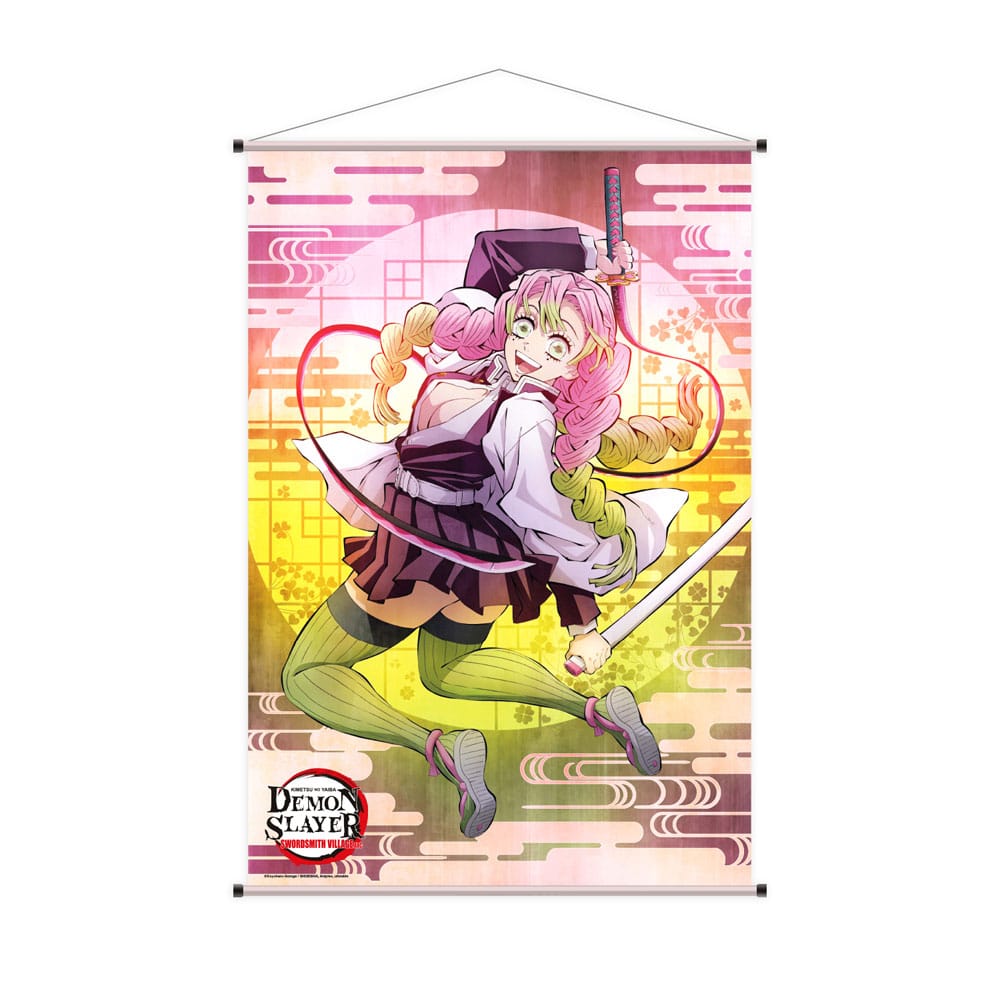 SU ORDINAZIONE Demon Slayer Wallscroll Mitsuri 60 x 90 cm