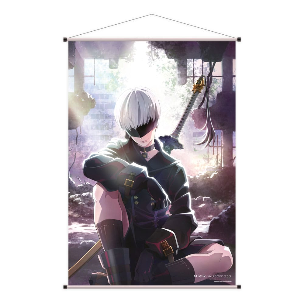 Auf Bestellung gefertigt: NieR: Automata Ver. 1.1a Wandbild 9S 60 x 90 cm