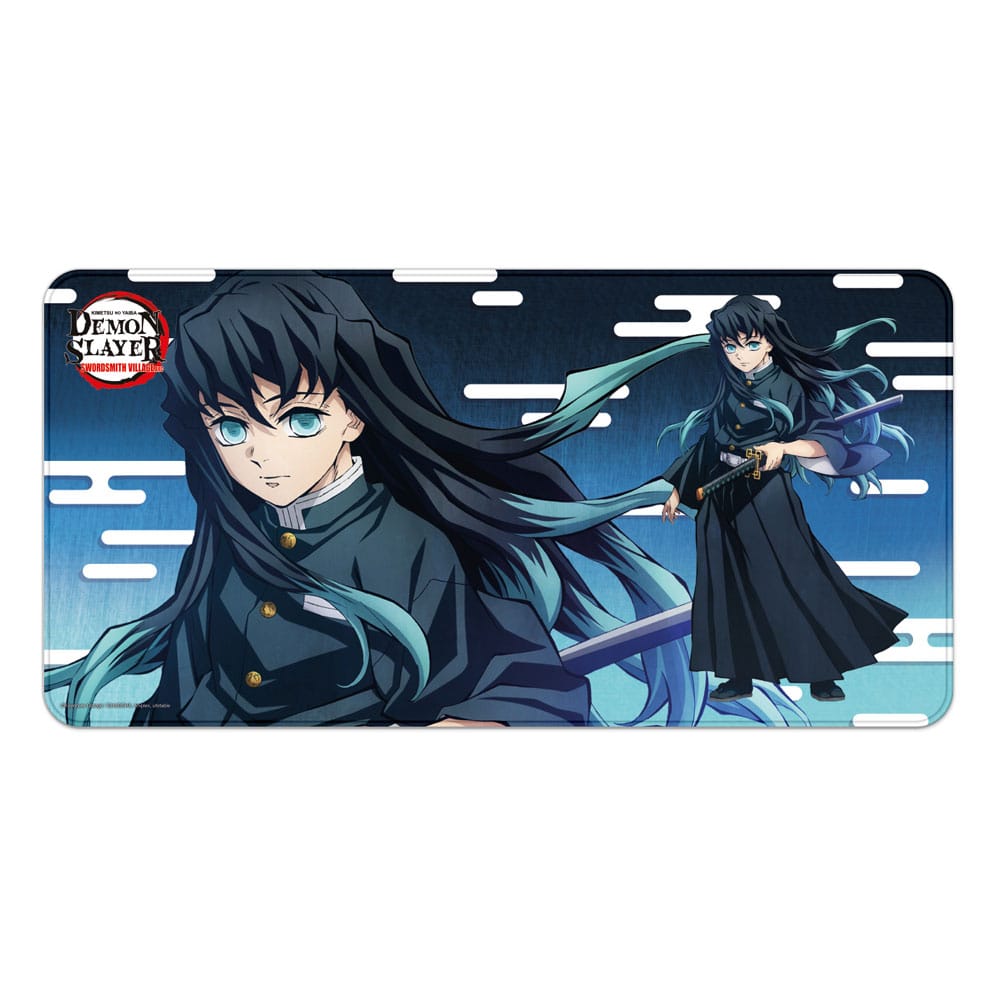 SU ORDINAZIONE Demon Slayer: Kimetsu no Yaiba XXL Mousepad Muichiro Tokito 80 x 40 cm