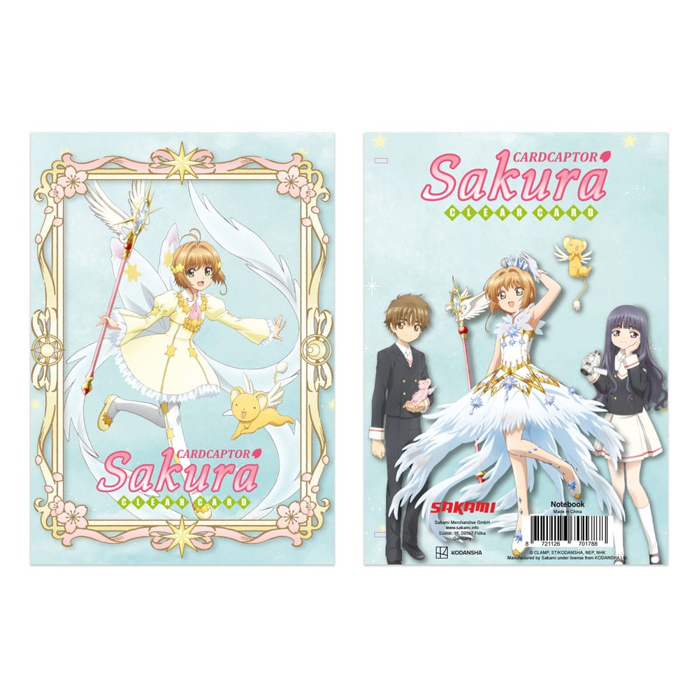 MADE TO ORDER Cardcaptor Sakura Clear Card Notebook