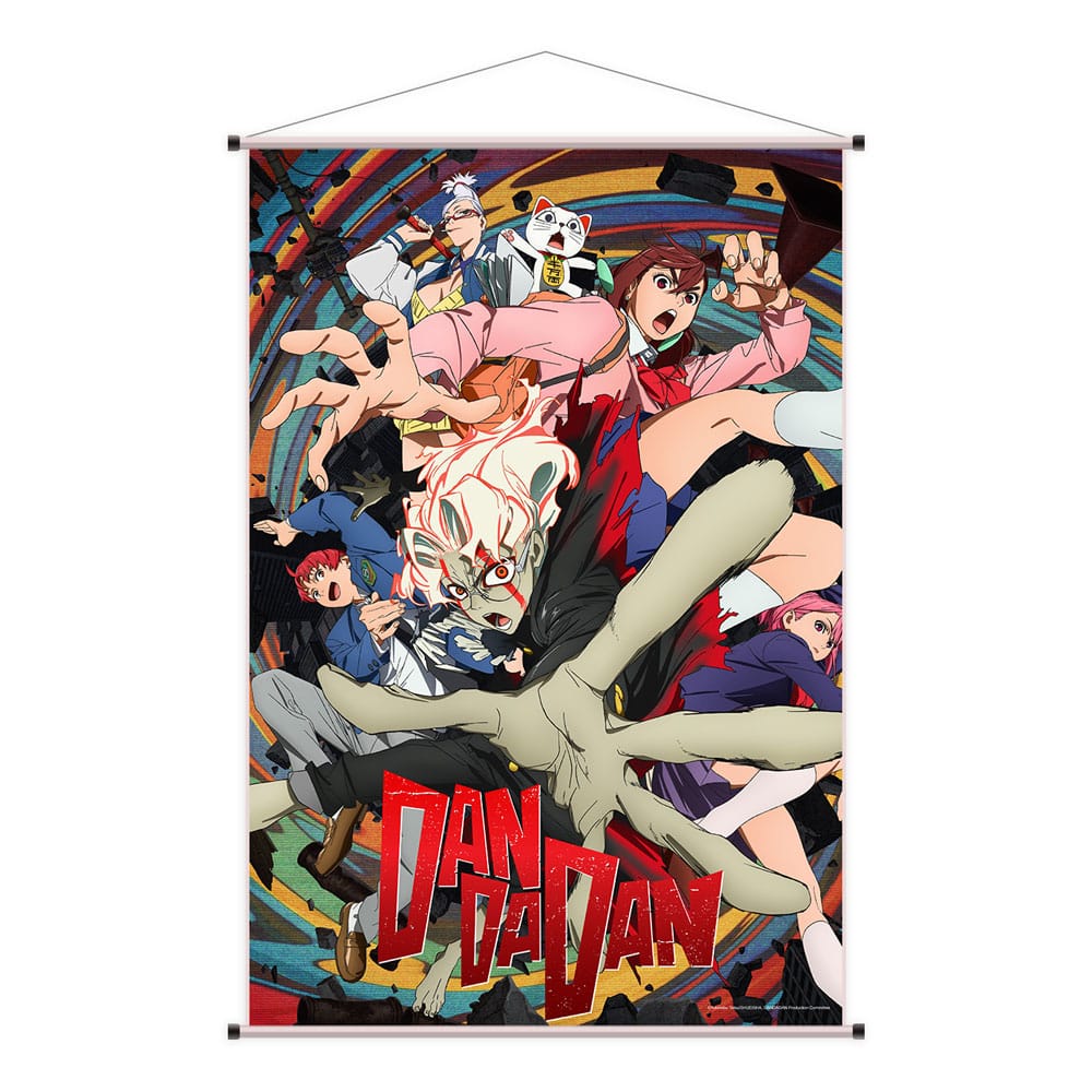 SU ORDINAZIONE Dandadan Wallscroll Okarun & Friends 60 x 90 cm