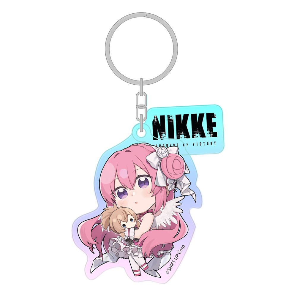 SU ORDINAZIONE Goddess of Victory: Nikke Acrylic Keychain Dorothy Holographic 7 cm