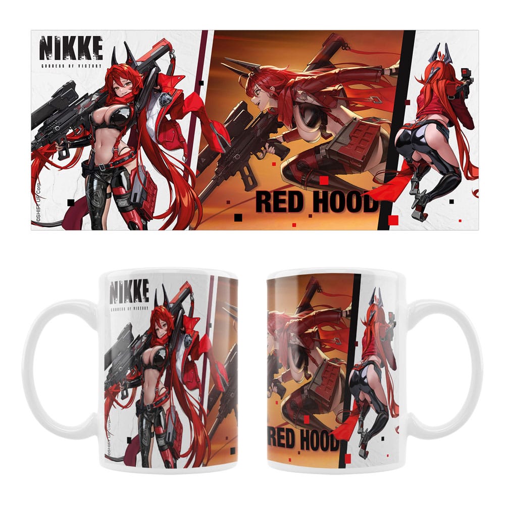 SU ORDINAZIONE Goddess of Victory: Nikke Ceramic Mug Red Hood