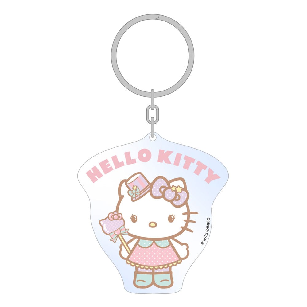 SU ORDINAZIONE Sanrio Acrylic Keychain Hello Kitty Kawaii 6 cm