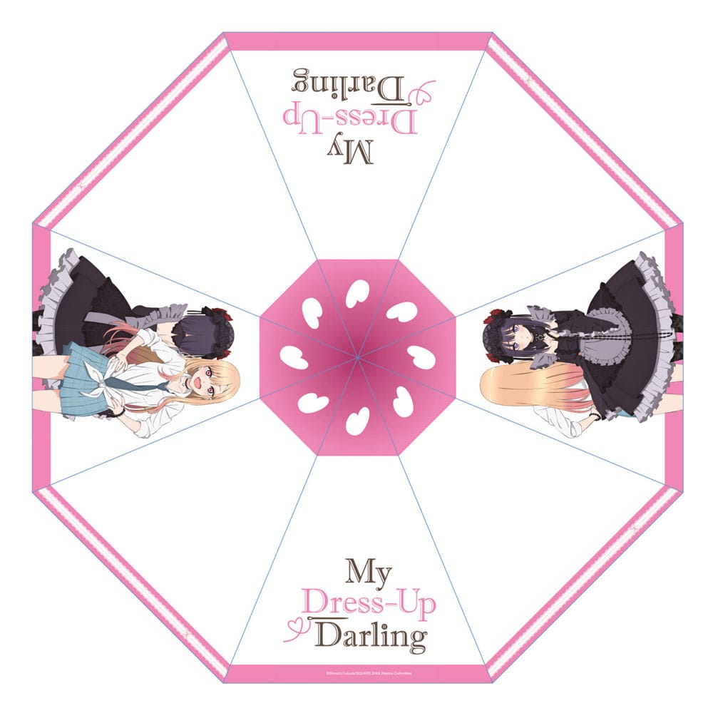 SU ORDINAZIONE My Dress-Up Darling Cane Umbrella Transparent