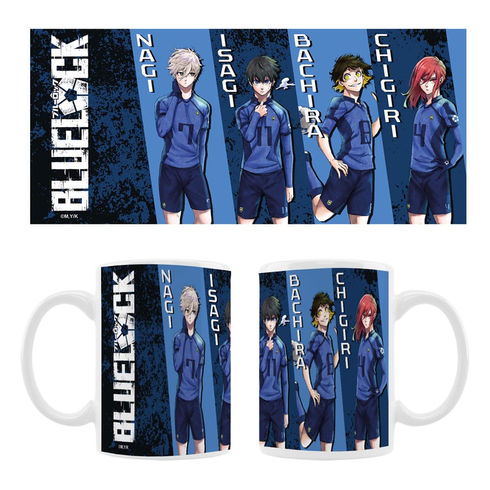 SU ORDINAZIONE Blue Lock Ceramic Mug Nagi, Isagi, Bachira & Chigiri