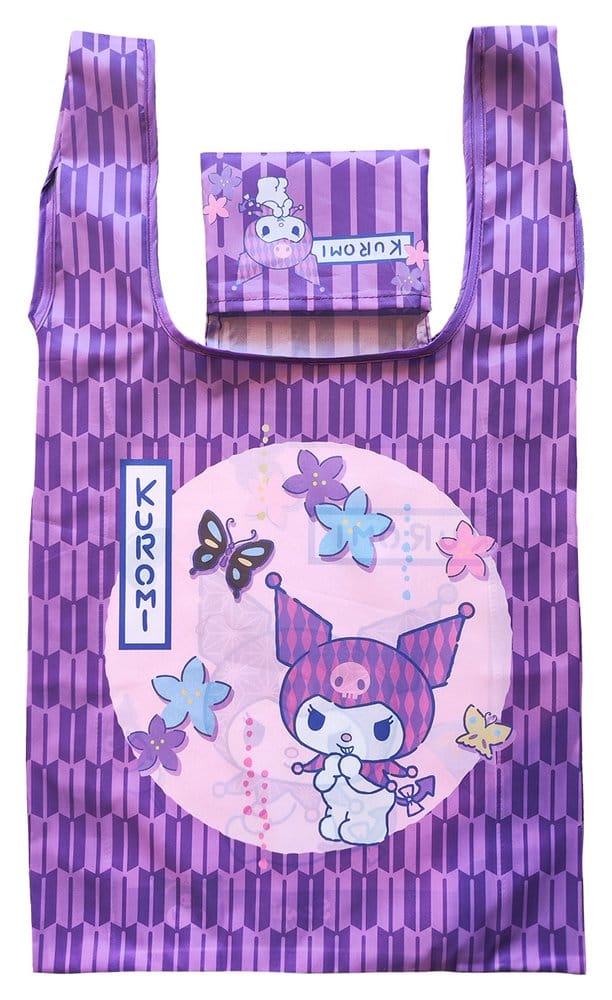 SU ORDINAZIONE Sanrio Tote Bag Kuromi Japanese Foldable