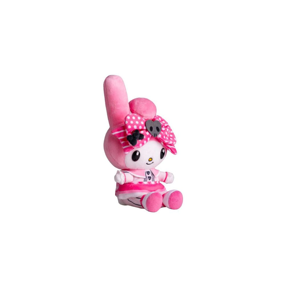 SU ORDINAZIONE Sanrio Plush Figure My Melody Pink Black Party Anniversary Edition M 17 cm