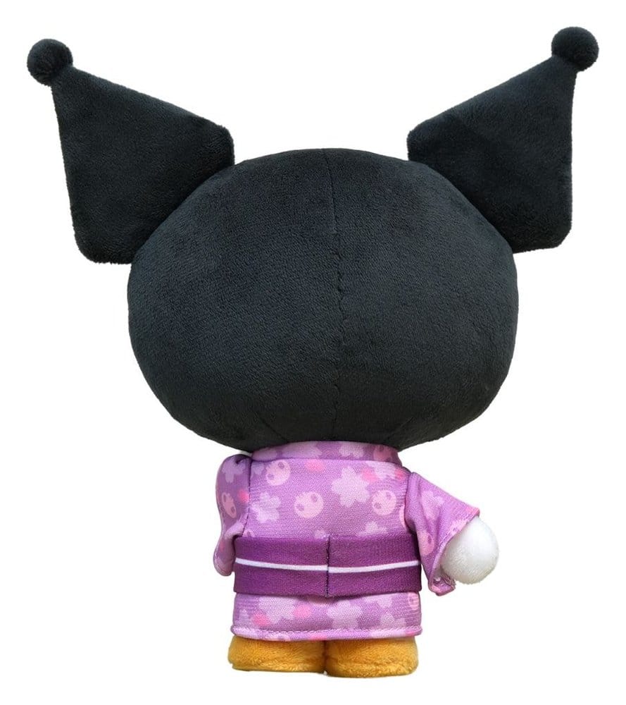 SU ORDINAZIONE Sanrio Plush Figure Kuromi Kimono Version 22 cm