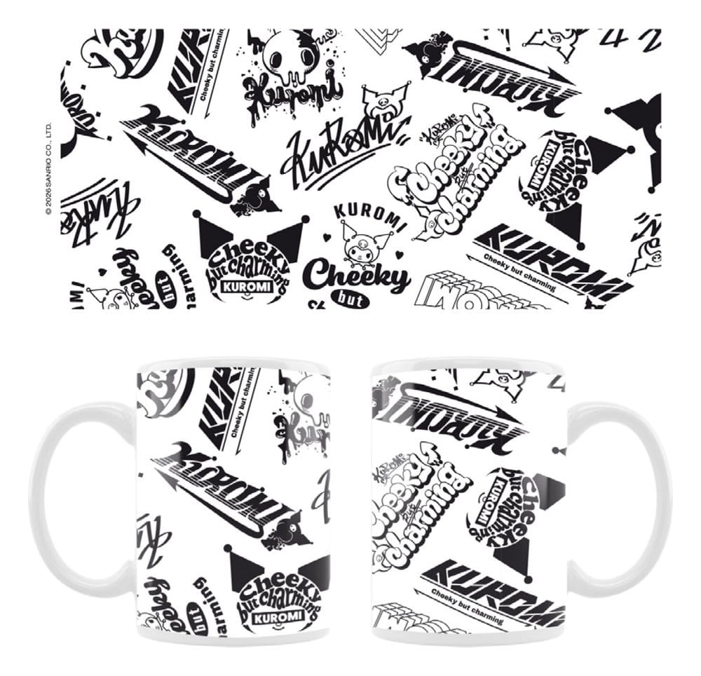 🧪 LAB | SU ORDINAZIONE Sanrio Mug Kuromi Street logos