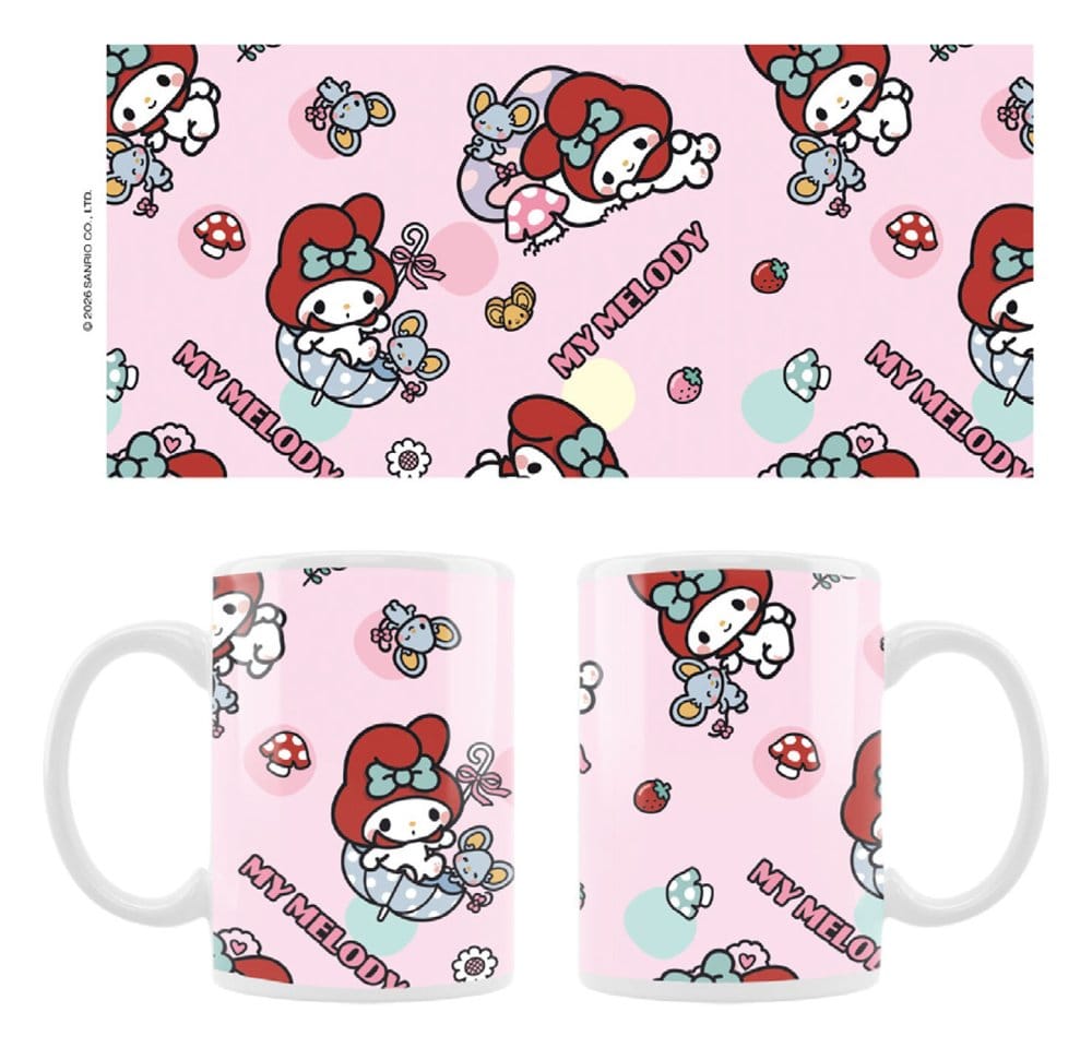 🧪 LAB | SU ORDINAZIONE Sanrio Mug My Melody My Favourite Days