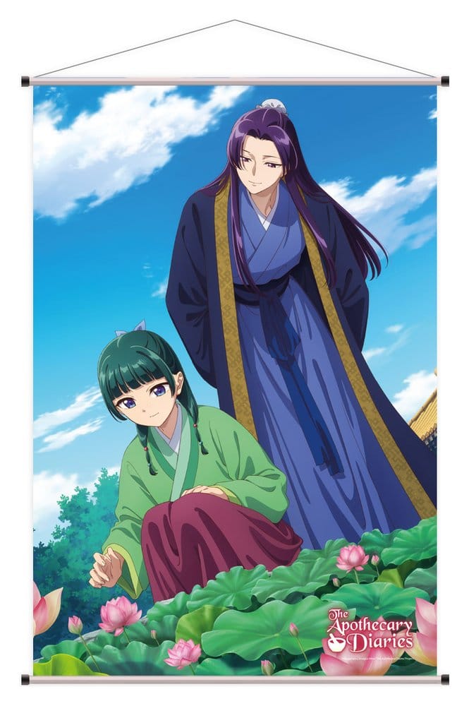 PREORDINE+ 06/2027 The Apothecary Diaries Wallscroll 08 Maomao & Jinshi 60 x 90 cm