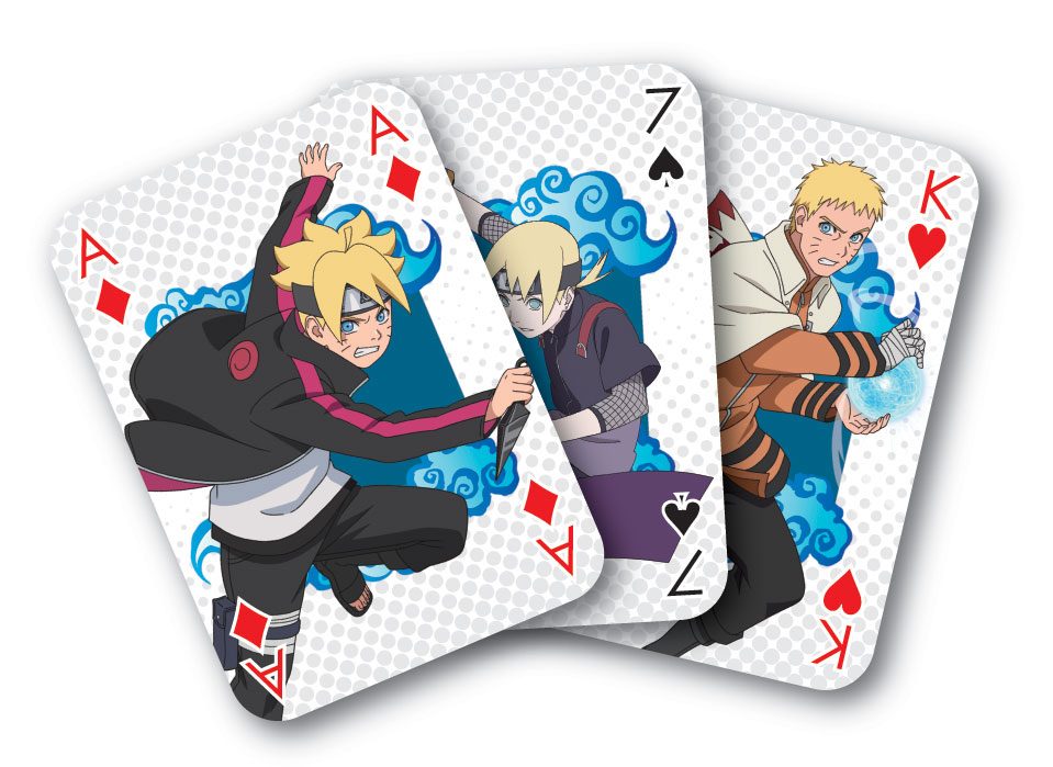 SU ORDINAZIONE Boruto: Naruto Next Generations Playing Cards Characters