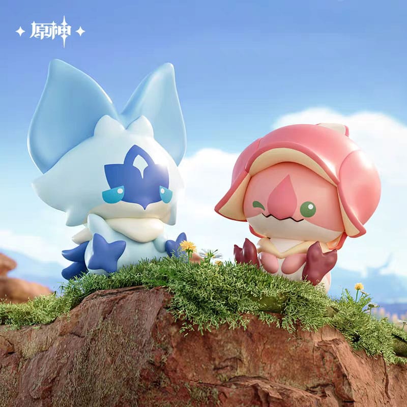 SU ORDINAZIONE Genshin Impact Natlan Saurian Series Mini Figures 4 cm Blind Box Display (20)