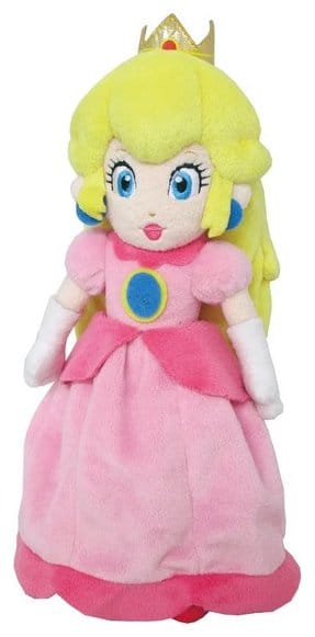 🧪 LAB | SU ORDINAZIONE Super Mario Plush Figure Princess Peach 26 cm