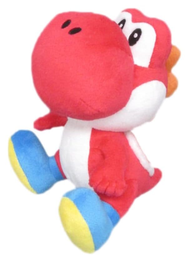 🧪 LAB | SU ORDINAZIONE Super Mario Plush Figure Yoshi Red 17 cm