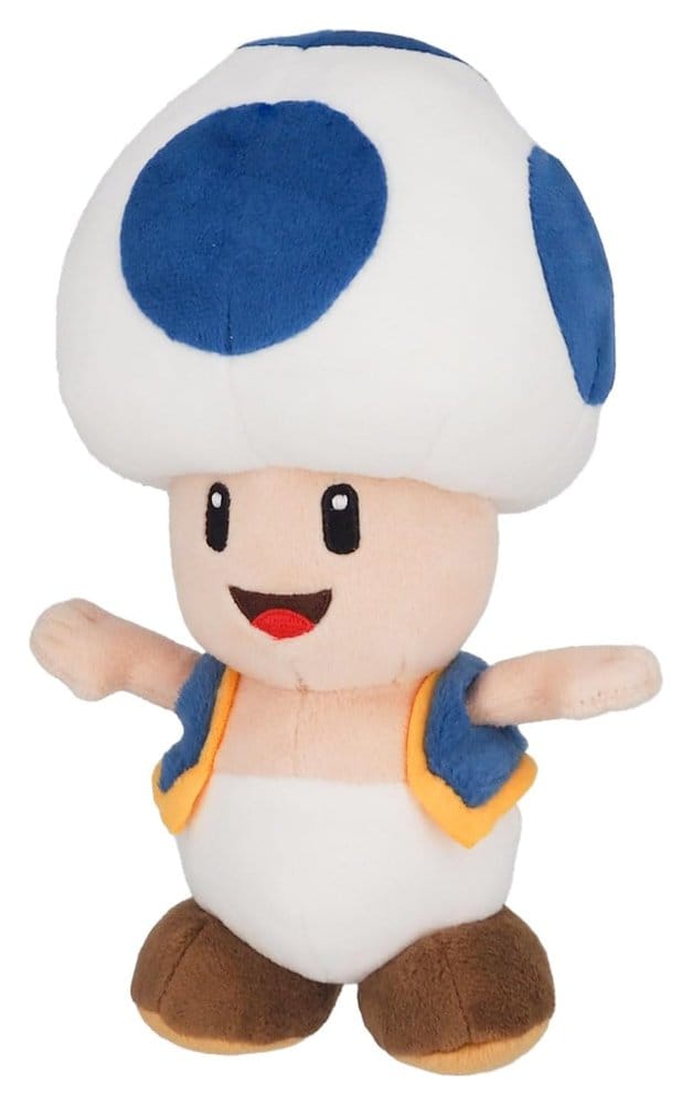 🧪 LAB | SU ORDINAZIONE Super Mario Plush Figure Toad 20 cm