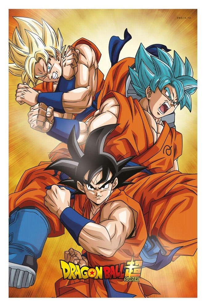 SU ORDINAZIONE Dragon Ball Super 3D Poster Champa Goku 38 x 58 cm