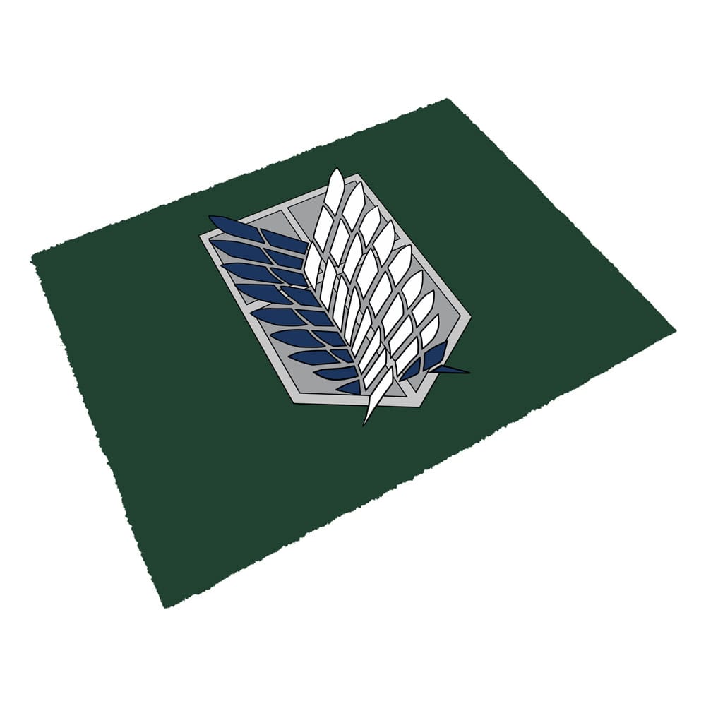 AUF BESTELLUNG Attack on Titan Fußmatte Scout Emblem 40 x 60 cm