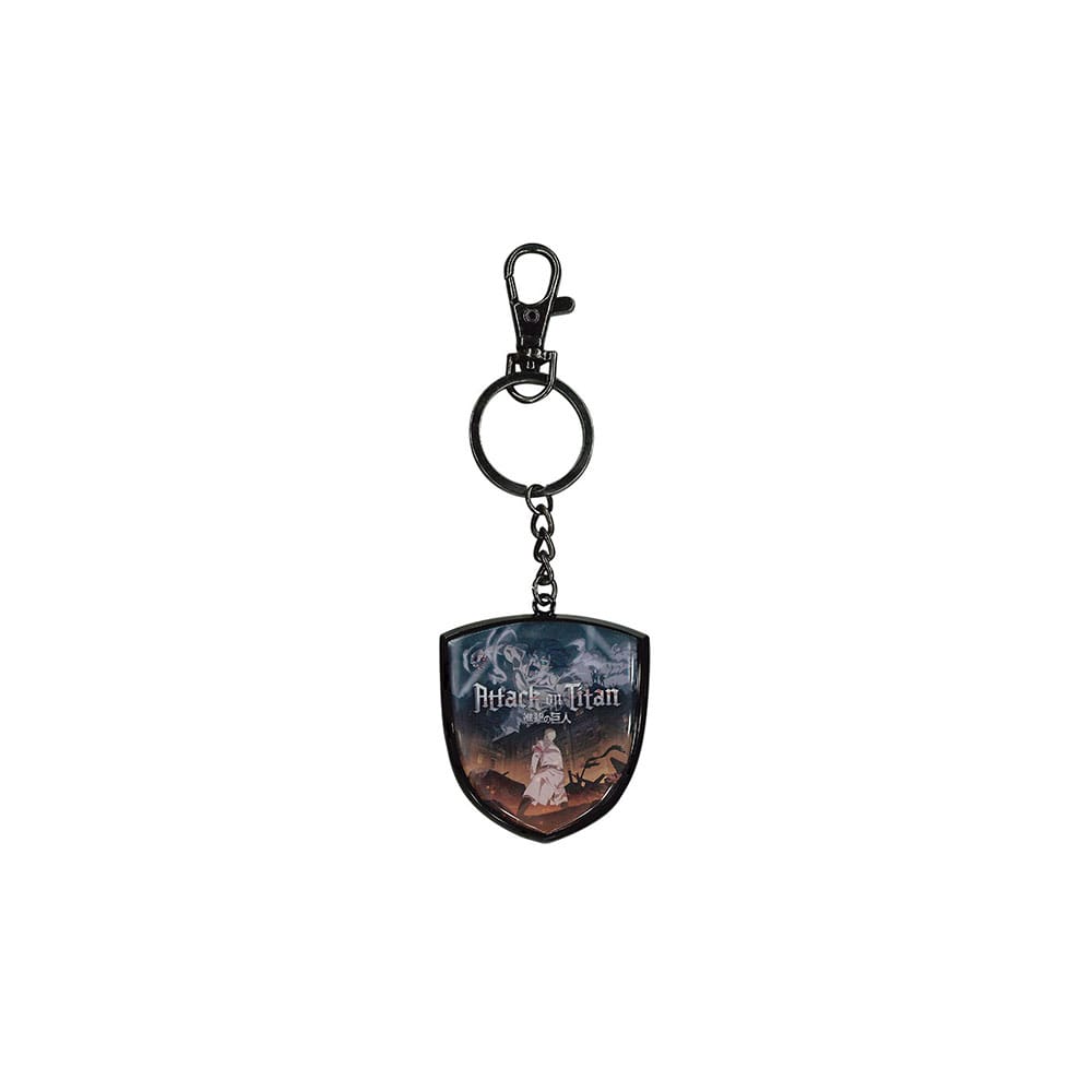 MADE TO ORDER Attack on Titan Metal Keychain Colossal 7 cm