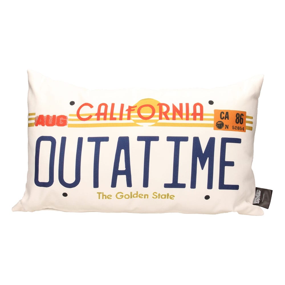 SU ORDINAZIONE Back To The Future Pillow Out a Time 50 x 30 cm