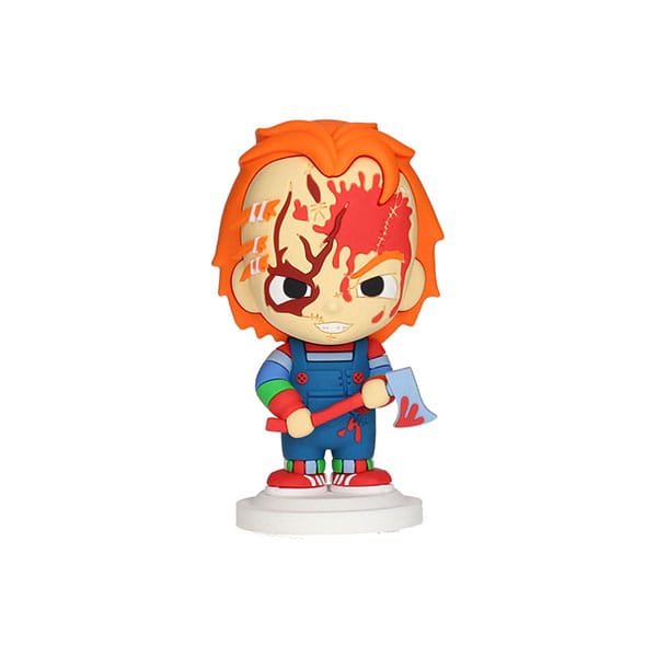SU ORDINAZIONE Chucky Mega Pokis Rubber Minifigure Chucky 12 cm