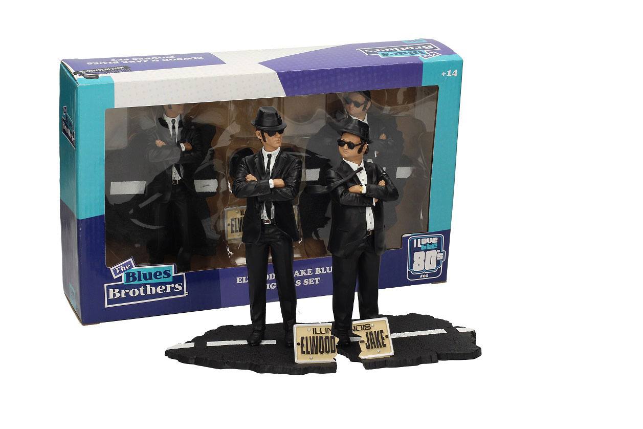 SU ORDINAZIONE Blues Brothers Movie Icons Statue 2-Pack Jake & Elwood 18 cm