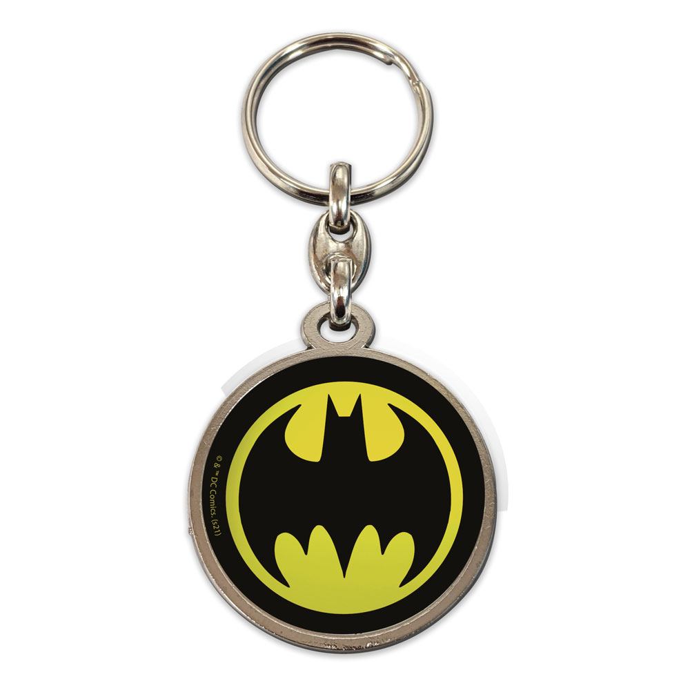 AUF BESTELLUNG DC Comics Metall Schlüsselanhänger Batman Logo 7 cm
