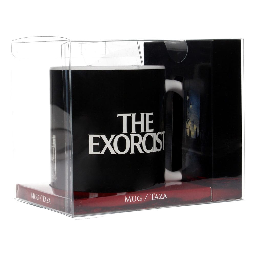 SU ORDINAZIONE he Exorcist Gift Set Mug & Keyring Poster Print Black & White