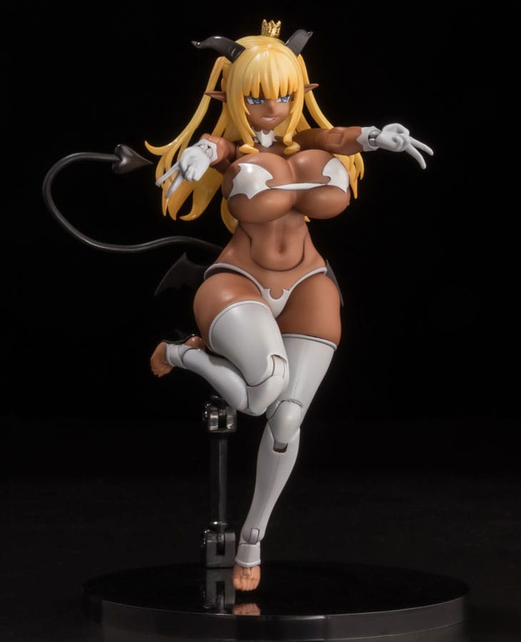 PREORDINE CHIUSO 08/2025 Original Character by Asanagi Girls Series Action Figure Succubus Queen Lisbeth Tanned Ver. 17 cm (18+) (PREORDINE NON CANCELLABILE)