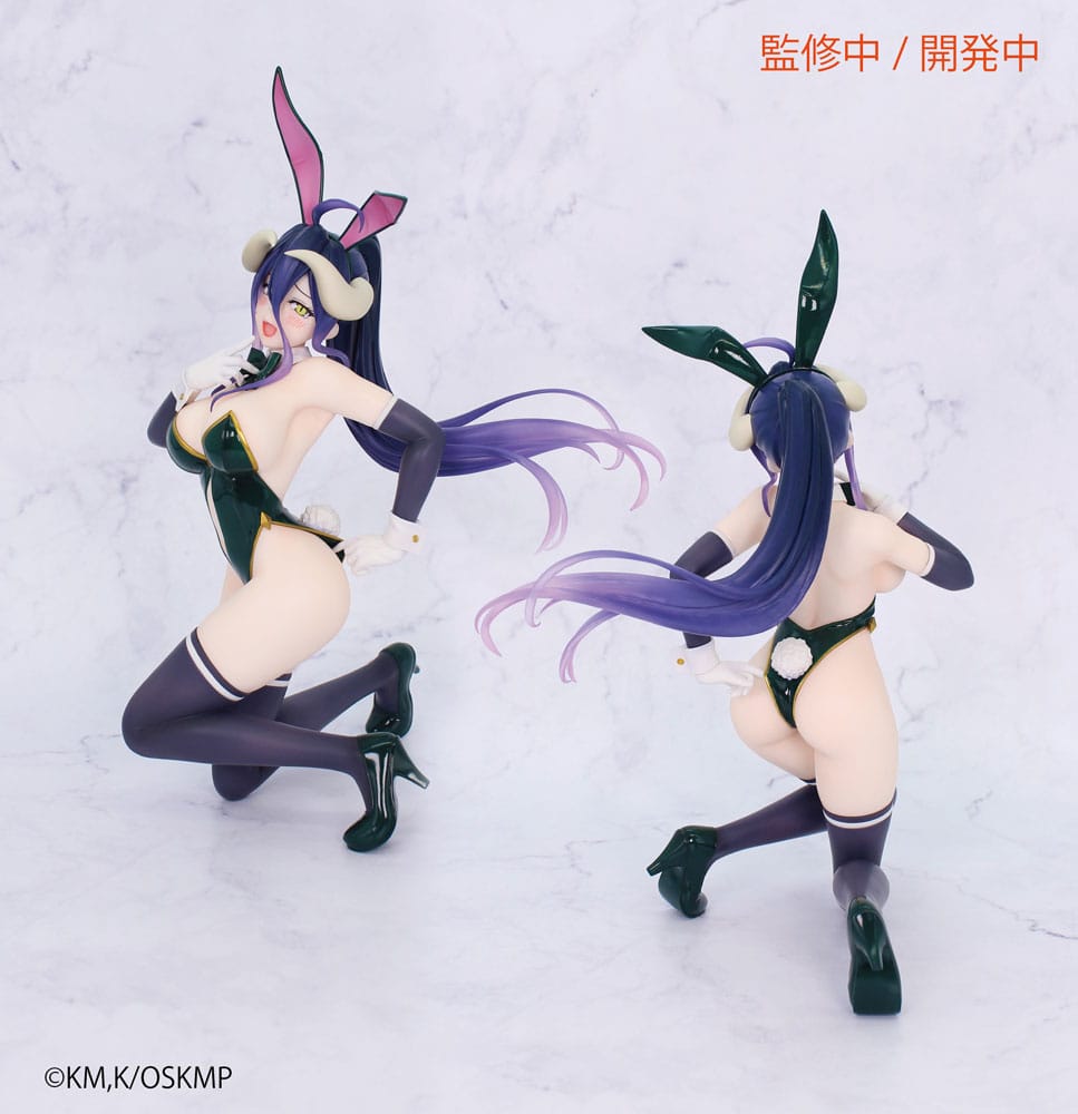SU ORDINAZIONE Overlord One-Seventh Carat PVC Statue 1/7 Albedo Bunny Ver. 19 cm
