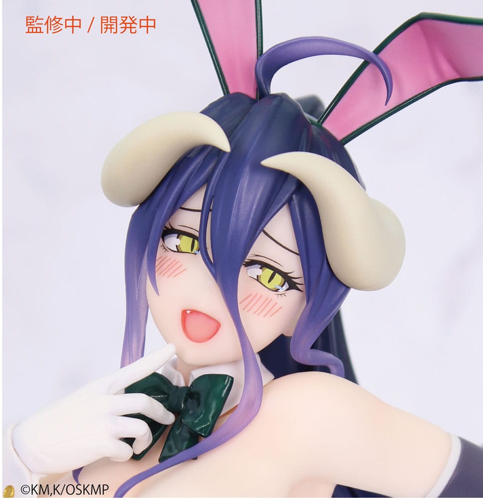SU ORDINAZIONE Overlord One-Seventh Carat PVC Statue 1/7 Albedo Bunny Ver. 19 cm