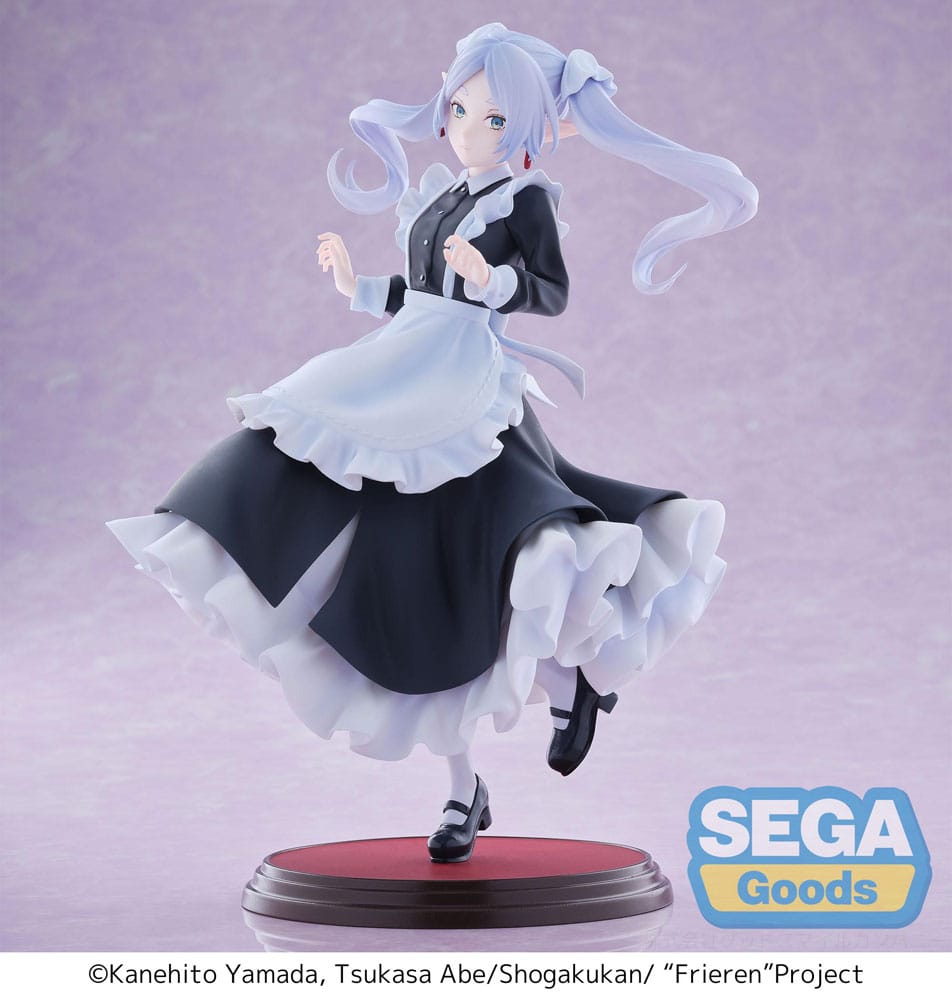SU ORDINAZIONE Frieren: Beyond Journey's End Luminasta PVC Statue Frieren Maid Costume 20 cm
