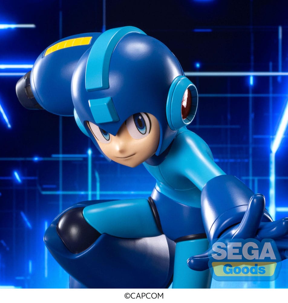 PREORDINE+ 10/2025 Mega Man Luminasta PVC Statue Mega Man 19 cm