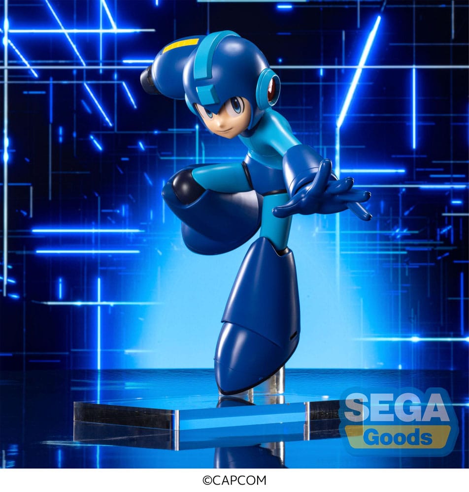 PREORDINE+ 10/2025 Mega Man Luminasta PVC Statue Mega Man 19 cm