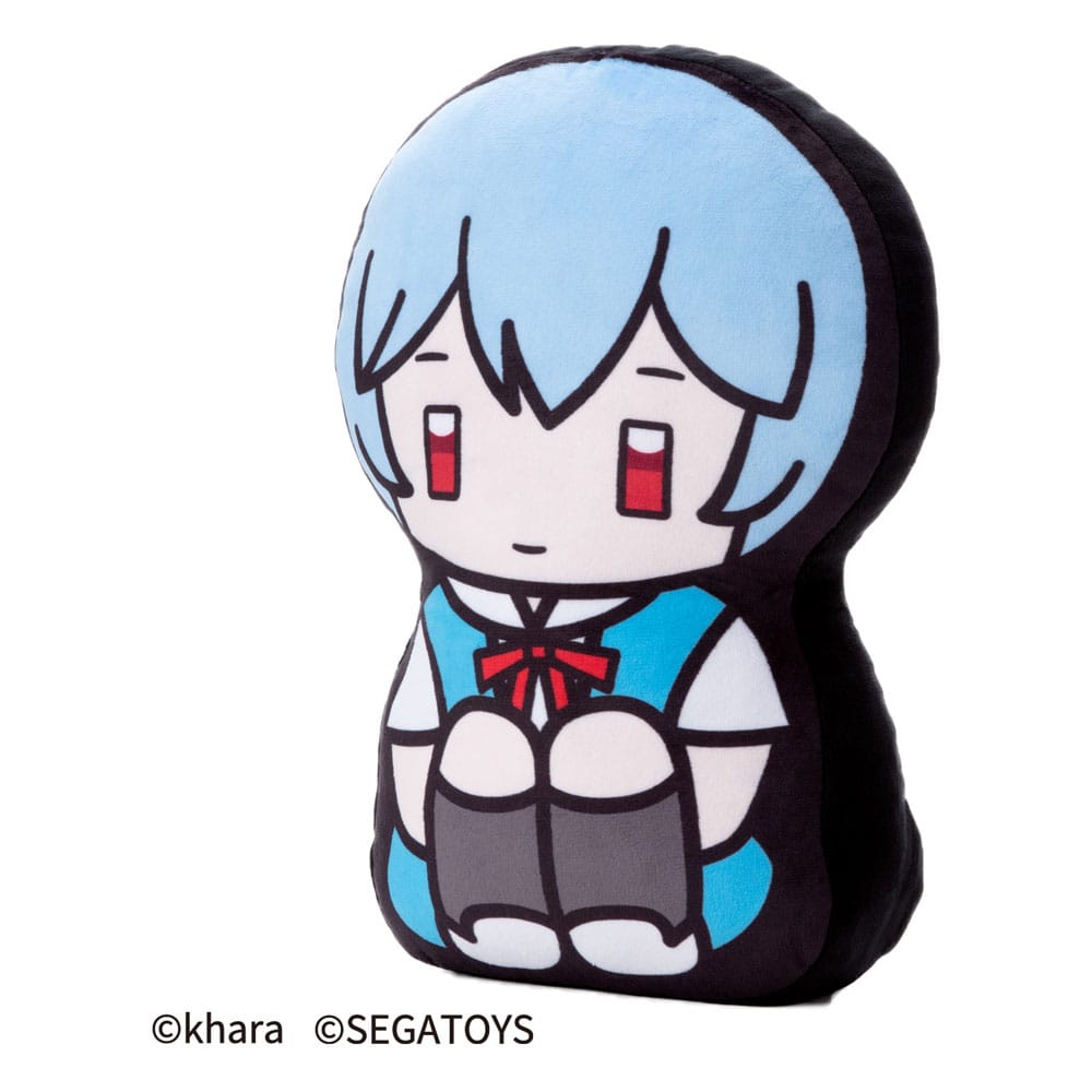 SU ORDINAZIONE Neon Genesis Evangelion 2D Plush Figure Rei Ayanami 32 cm *PREZZO SPECIALE*