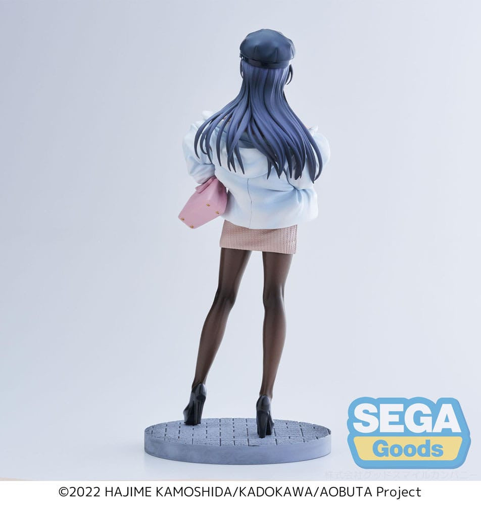 PREORDINE ESAURITO Rascal Does Not Dream of a Bunny Girl Senpai Luminasta PVC Statue Mai Sakurajima Casual Clothes Ver. 21 cm (PREORD. SECONDA CHANCE)