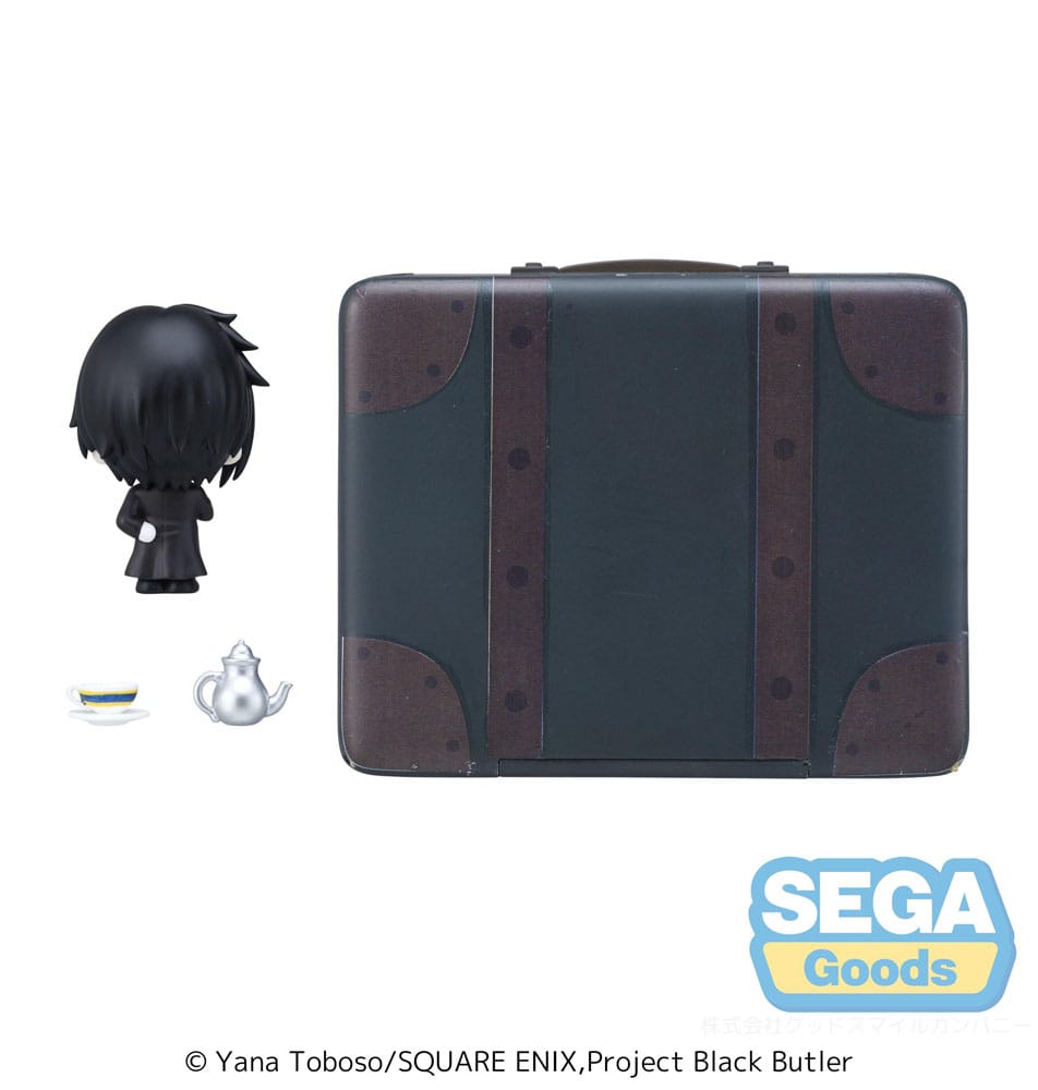 PREORDER+ CLOSED 03/2026 Black Butler: Boarding School Arc Petite World Memories Mini Figure Sebastian Michaelis (EX) 8 cm