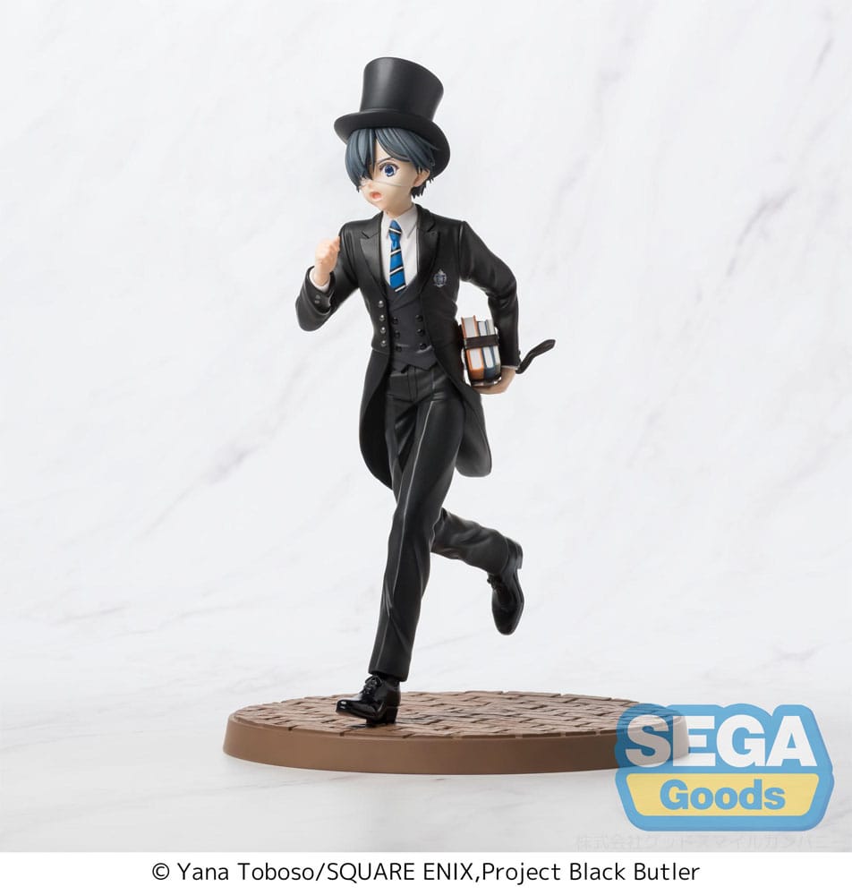 PREORDER+ 04/2026 Black Butler: Boarding School Arc Luminasta PVC Statue Ciel Phantomhive 22 cm