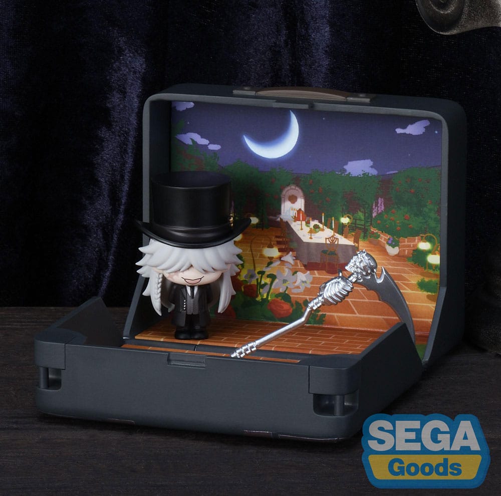 PREORDER+ CLOSED 03/2026 Black Butler: Boarding School Arc Petite World Memories Mini Figure Undertaker (EX) 8 cm