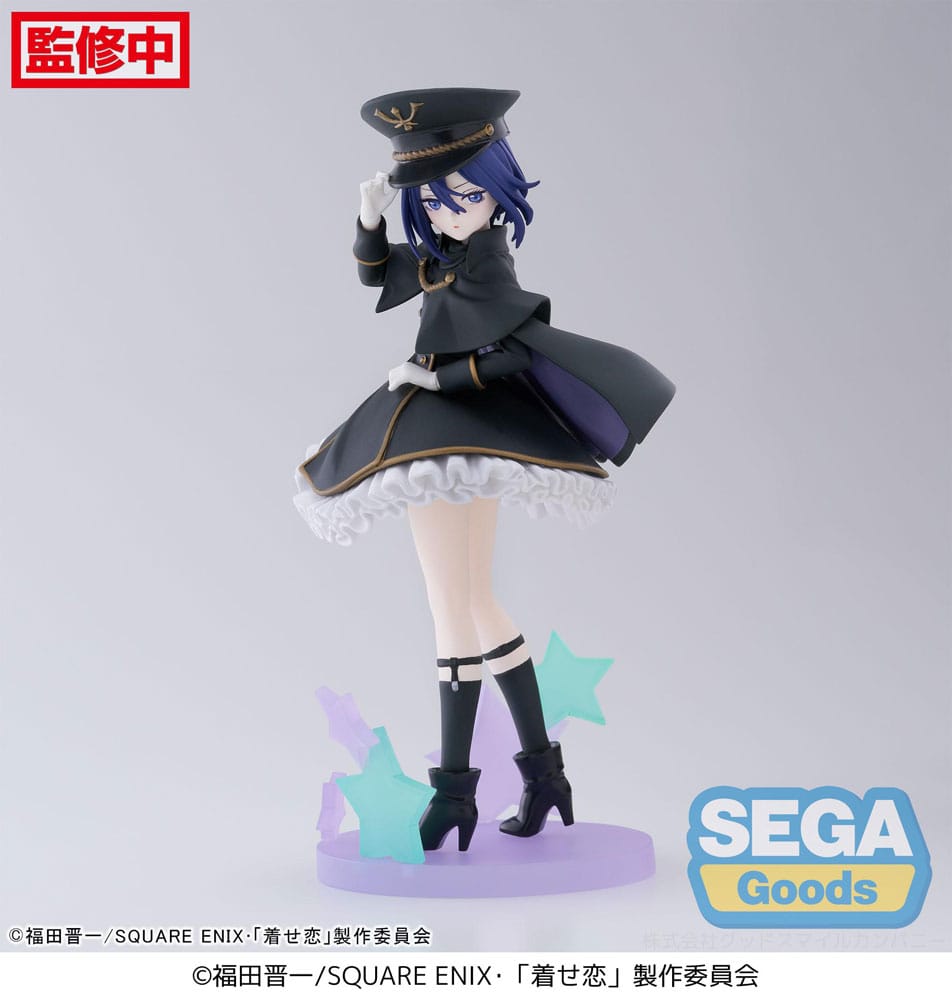 IN STOCK My Dress-Up Darling Luminasta PVC Statue Sajuna Inui Black Lily 16 cm