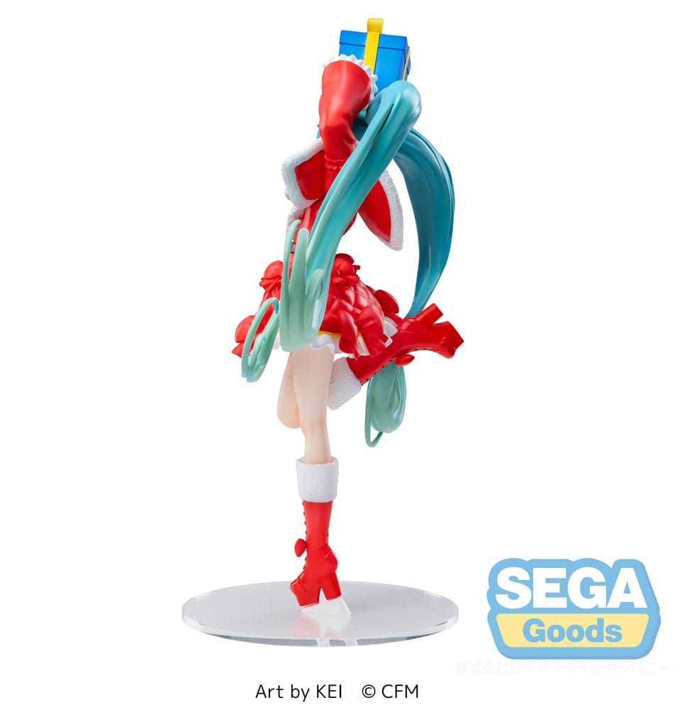 IN STOCK Hatsune Miku Series Luminasta Figure Hatsune Miku Christmas 2024 19 cm