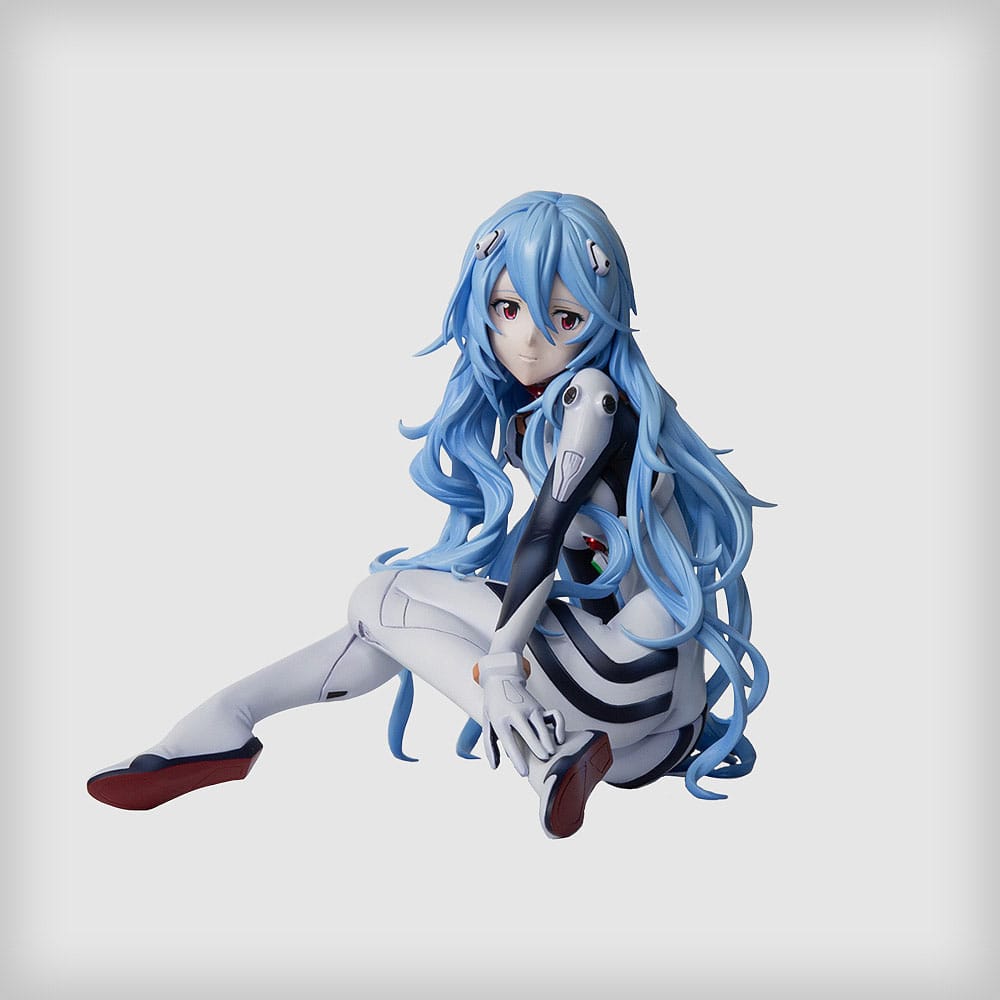 SU ORDINAZIONE Rebuild of Evangelion PVC Statue 1/7 Rei Ayanami Long Hair Ver. 11 cm