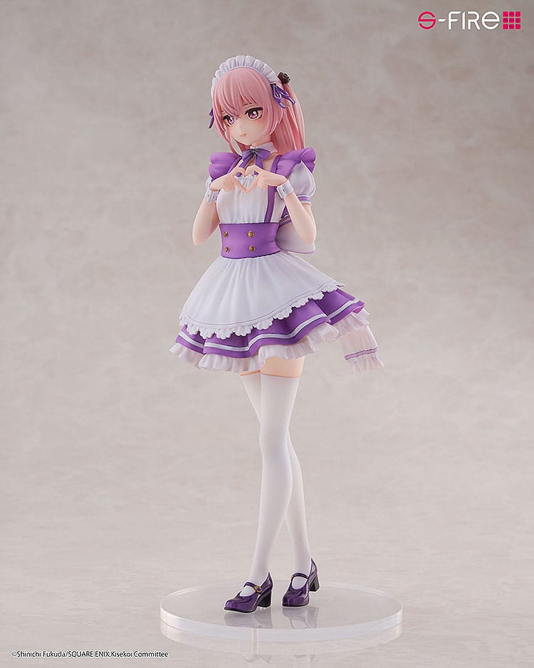 PREORDINE 02/2026 My Dress-Up Darling PVC Statue 1/7 Sajuna Inui Pretty Maid Ver. 22 cm (PREORDINE NON CANCELLABILE)