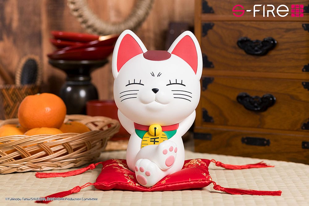 PREORDINE 01/2026 Dandadan Coin Bank Turbo Granny (Beckoning cat) 17 cm (PREORDINE NON CANCELLABILE)