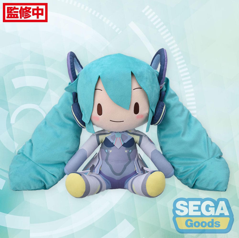 SU ORDINAZIONE Character Vocal Series 01: Hatsune Miku Fuwa Petit Plush Figure Hatsune Miku Miku with You 2024 Ver. LL 40 cm