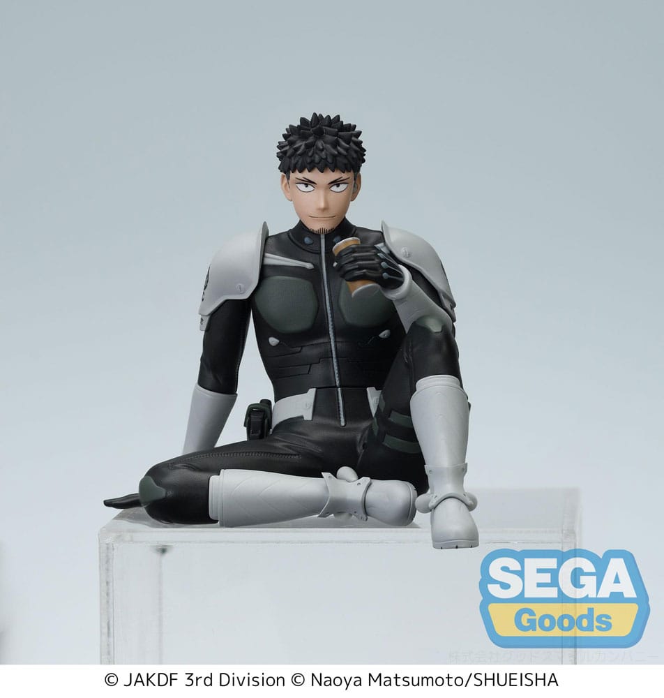 SU ORDINAZIONE Kaiju No. 8 PM Perching PVC Statue Kafka Hibino Break Time 8 cm *PREZZO SPECIALE*