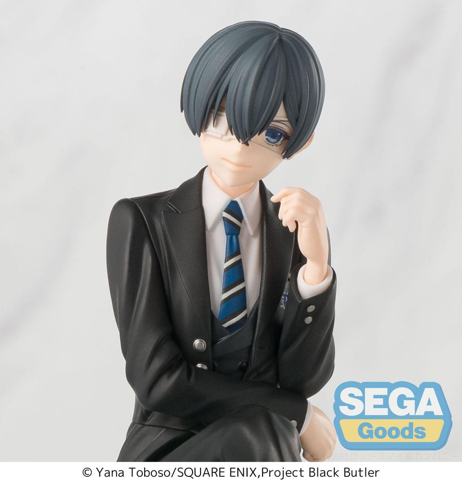 PREORDER+ 05/2026 Black Butler: Boarding School Arc PM Perching PVC Statue Ciel Phantomhive 14 cm